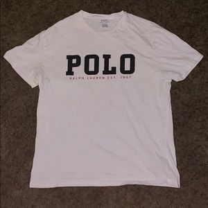 White Polo by Ralph Lauren EST. 1967 T-Shirt